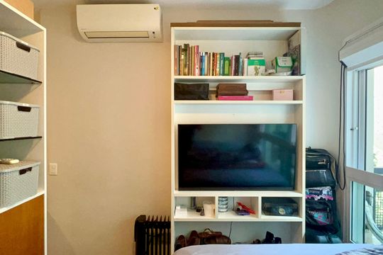 Quarto de apartamento à venda com 1 quarto, 37m² em Jardim Paulista, São Paulo