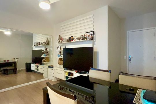 Sala de apartamento à venda com 1 quarto, 37m² em Jardim Paulista, São Paulo