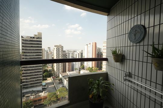 Sacada de apartamento à venda com 3 quartos, 110m² em Jardim, Santo André