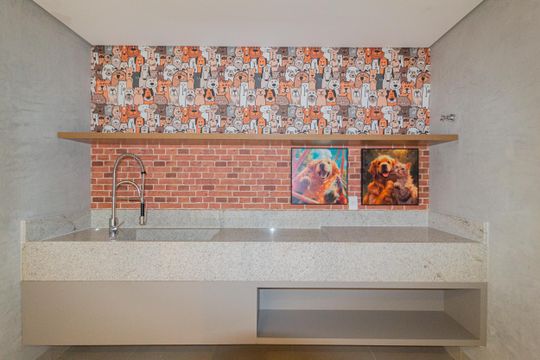 Área comum de apartamento à venda com 2 quartos, 68m² em Vila Osasco, Osasco