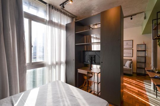 Quarto de apartamento para alugar com 1 quarto, 30m² em Santo Agostinho, Belo Horizonte