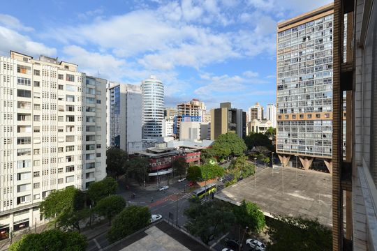 Vista de apartamento para alugar com 1 quarto, 30m² em Santo Agostinho, Belo Horizonte