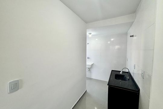 Cozinha de apartamento para alugar com 2 quartos, 35m² em Jardim Nordeste, São Paulo