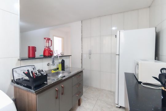 Cozinha - Área de Serviço de apartamento à venda com 2 quartos, 44m² em Vila Cruzeiro, São Paulo