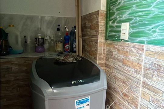 Área de serviço de casa para alugar com 3 quartos, 180m² em Maracanã I (Justinópolis), Ribeirão das Neves