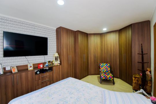 Quarto de apartamento à venda com 1 quarto, 48m² em Cocaia, Guarulhos