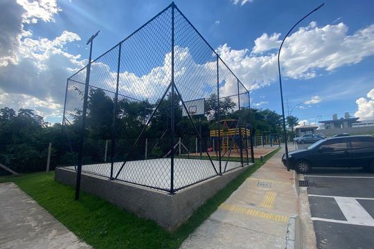 Área externa de apartamento para alugar com 2 quartos, 51m² em Loteamento Gleba A1, Sumaré