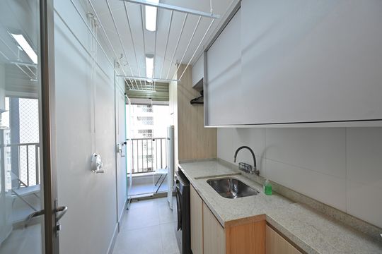 Lavanderia de apartamento à venda com 4 quartos, 165m² em Vila Clementino, São Paulo