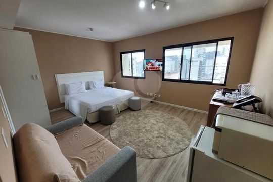 Apartamento à venda com 1 quarto, 29m² em Indianópolis, São Paulo