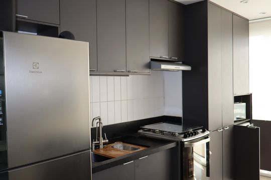 Cozinha de apartamento à venda com 2 quartos, 44m² em Vila Prudente, São Paulo