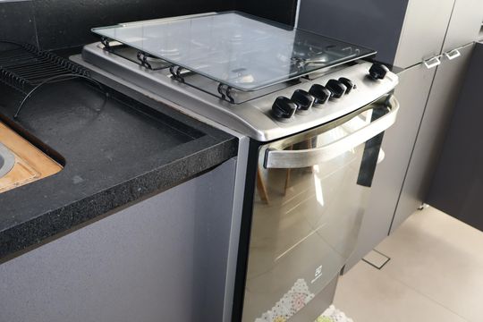 Cozinha de apartamento à venda com 2 quartos, 44m² em Vila Prudente, São Paulo