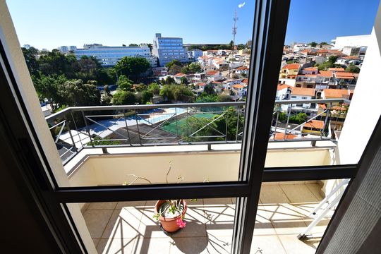 Sala - Sacada de apartamento à venda com 2 quartos, 66m² em Vila Industrial (campinas), Campinas