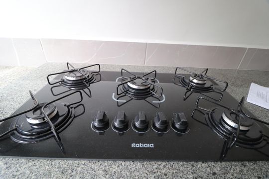 Cozinha de casa para alugar com 3 quartos, 80m² em Aclimação, Uberlândia