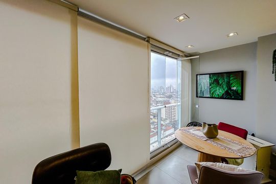 Varanda de apartamento para alugar com 1 quarto, 50m² em Vila Gomes Cardim, São Paulo