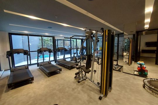 Área externa de apartamento para alugar com 1 quarto, 39m² em Vila Mariana, São Paulo