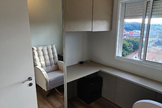 Quarto de apartamento à venda com 2 quartos, 50m² em Ferreira, São Paulo