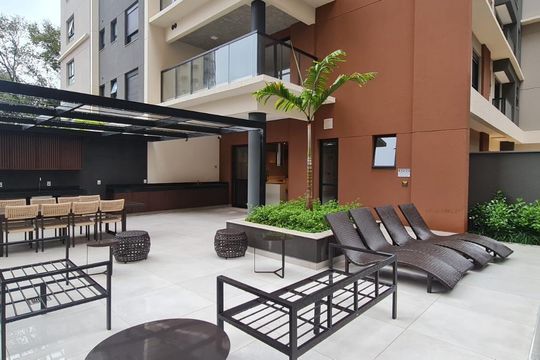 Área externa de apartamento à venda com 2 quartos, 110m² em Cambuí, Campinas