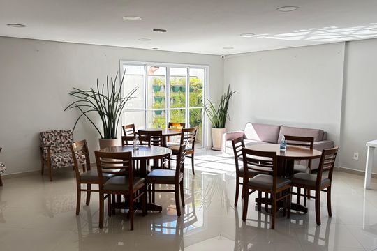 Salão de Festas de apartamento à venda com 2 quartos, 61m² em Casa Branca, Santo André