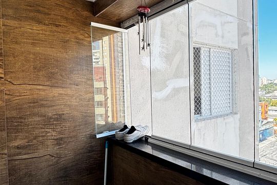 Sala - Sala de Jantar Varanda de apartamento à venda com 2 quartos, 61m² em Casa Branca, Santo André