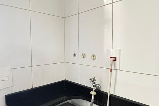 Cozinha e Área de Serviço de apartamento à venda com 2 quartos, 61m² em Casa Branca, Santo André