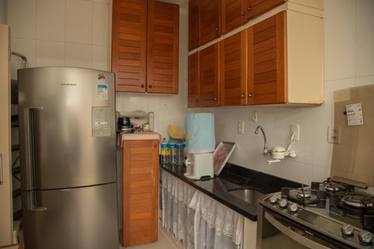 Cozinha de apartamento à venda com 2 quartos, 98m² em Campo Belo, São Paulo