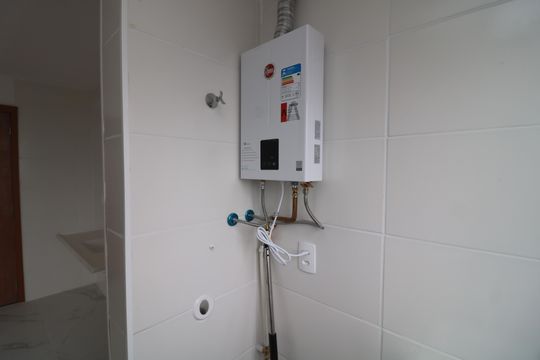Área de Serviço de apartamento para alugar com 2 quartos, 36m² em Vila Antonieta, São Paulo