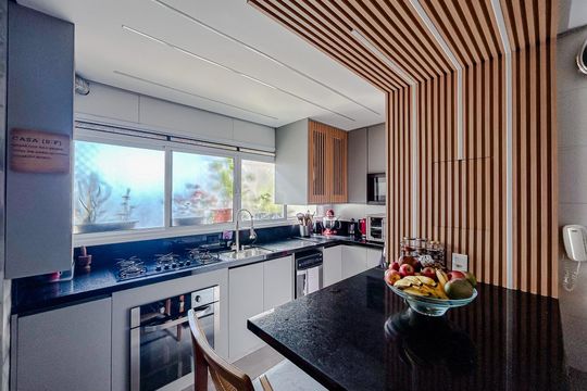 Cozinha de apartamento à venda com 3 quartos, 106m² em Chácara Califórnia, São Paulo