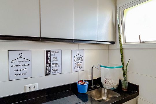 Área de Serviço de apartamento à venda com 3 quartos, 106m² em Chácara Califórnia, São Paulo