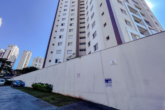 Fachada com Plaquinha de apartamento à venda com 3 quartos, 106m² em Chácara Califórnia, São Paulo
