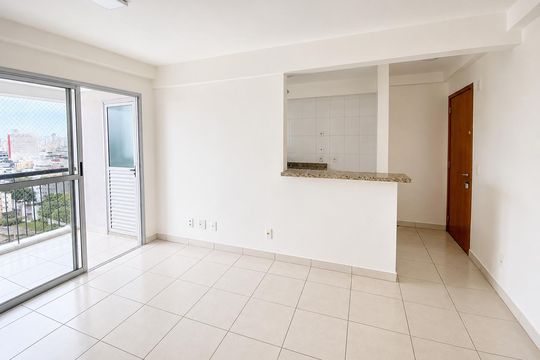 Sala/Cozinha de apartamento para alugar com 2 quartos, 61m² em Vila Froes, Goiânia