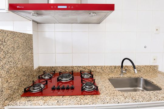 Sala/Cozinha de apartamento para alugar com 2 quartos, 61m² em Vila Froes, Goiânia