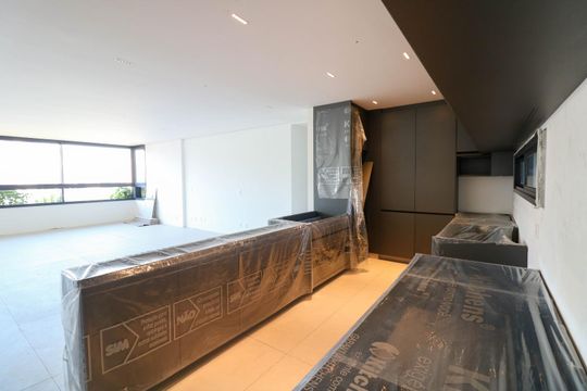 Cozinha de apartamento à venda com 3 quartos, 201m² em Brooklin Novo, São Paulo