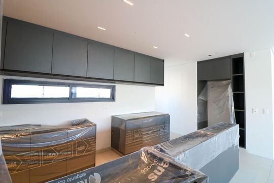 Cozinha de apartamento à venda com 3 quartos, 201m² em Brooklin Novo, São Paulo