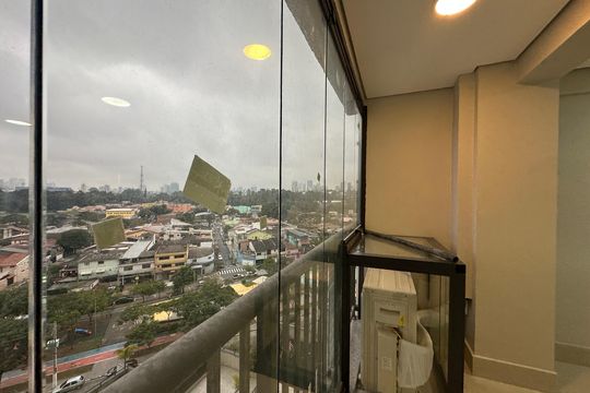 Varanda da Sala de apartamento para alugar com 2 quartos, 58m² em Nova Aldeinha, Barueri