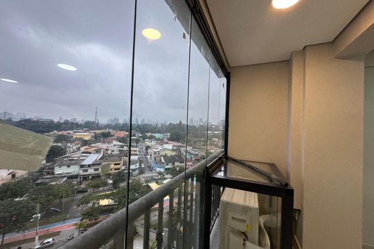 Varanda da Sala de apartamento para alugar com 2 quartos, 58m² em Nova Aldeinha, Barueri