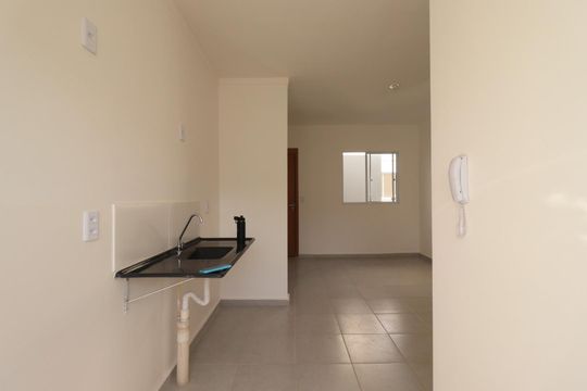 Cozinha de apartamento para alugar com 2 quartos, 43m² em Quintino Facci Ii, Ribeirão Preto