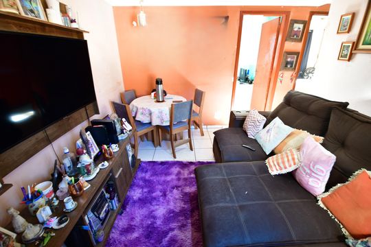 Sala de apartamento à venda com 2 quartos, 44m² em Conjunto Habitacional Edivaldo Antônio Orsi, Campinas