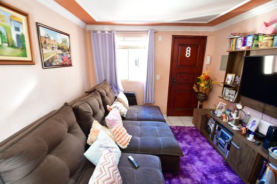 Sala de apartamento à venda com 2 quartos, 44m² em Conjunto Habitacional Edivaldo Antônio Orsi, Campinas