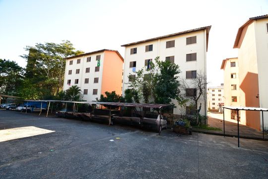 Fachada do Prédio de apartamento à venda com 2 quartos, 44m² em Conjunto Habitacional Edivaldo Antônio Orsi, Campinas