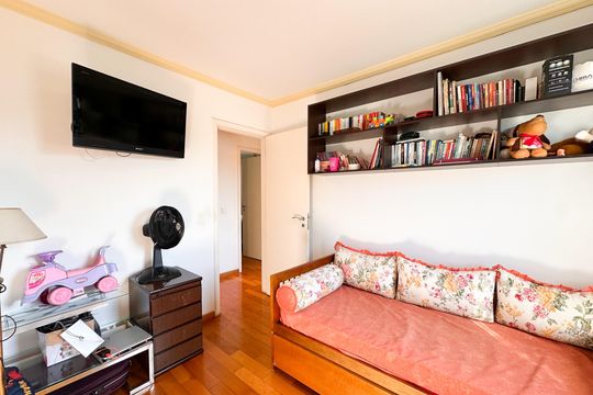 Quarto 2 de apartamento à venda com 3 quartos, 107m² em Baeta Neves, São Bernardo do Campo