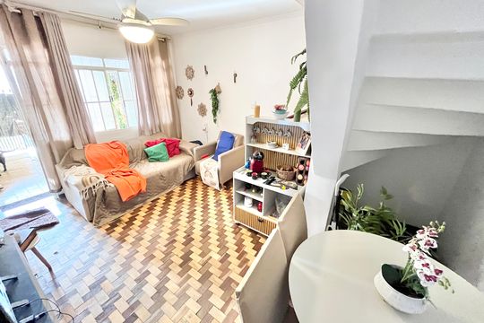 Sala de casa à venda com 2 quartos, 128m² em Jardim S Kemel, São Paulo
