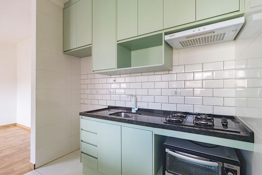 Cozinha de apartamento à venda com 2 quartos, 45m² em Vila Prudente, São Paulo