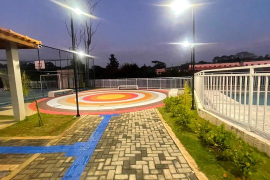 Área comum de casa de condomínio para alugar com 2 quartos, 60m² em Jardim dos Pereiras (caucaia do Alto), Cotia