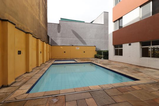 Área Comum - Piscina de apartamento à venda com 3 quartos, 95m² em Vila Sao Pedro, Santo André