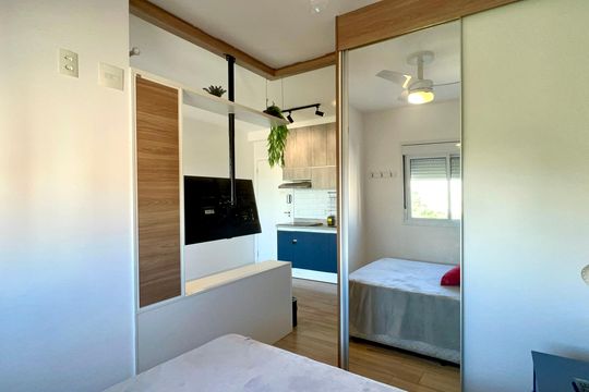 Quarto de kitnet/studio à venda com 1 quarto, 30m² em Alto de Pinheiros, São Paulo
