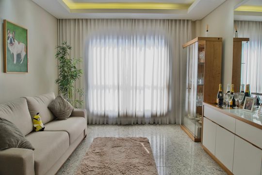 Sala de apartamento para alugar com 3 quartos, 144m² em Calafate, Belo Horizonte