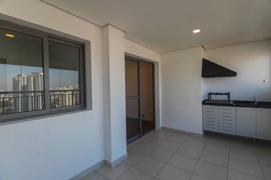 Varanda da Sala de apartamento para alugar com 3 quartos, 81m² em Vila Prudente, São Paulo
