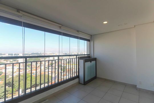 Varanda da Sala de apartamento para alugar com 3 quartos, 81m² em Vila Prudente, São Paulo