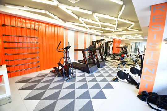 Área comum - Academia de apartamento para alugar com 1 quarto, 43m² em Bosque, Campinas