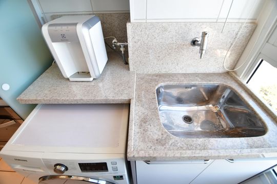 Área de Serviço de apartamento para alugar com 1 quarto, 43m² em Bosque, Campinas